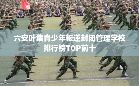 六安叶集青少年叛逆封闭管理学校排行榜TOP前十