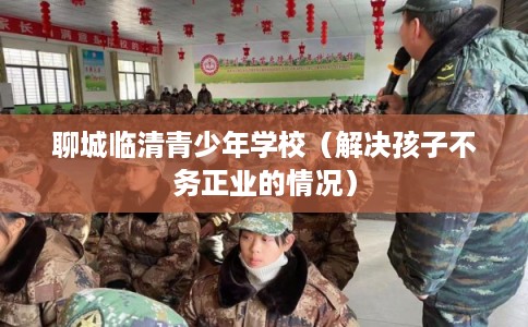 聊城临清青少年学校（解决孩子不务正业的情况）