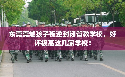 东莞莞城孩子叛逆封闭管教学校，好评极高这几家学校！