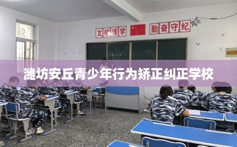 潍坊安丘青少年行为矫正纠正学校