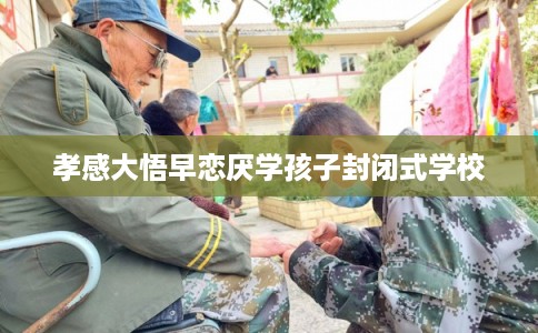 孝感大悟早恋厌学孩子封闭式学校