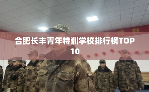 合肥长丰青年特训学校排行榜TOP10