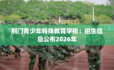 荆门青少年特殊教育学校：招生信息公布2026年