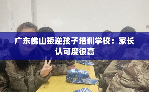 广东佛山叛逆孩子培训学校：家长认可度很高