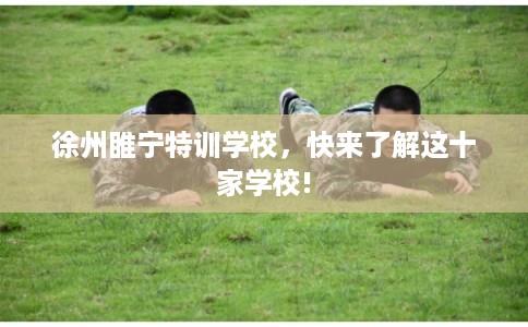 徐州睢宁特训学校,快来了解这十家学校! 徐州睢宁特训学校,快来了解这十家学校!
