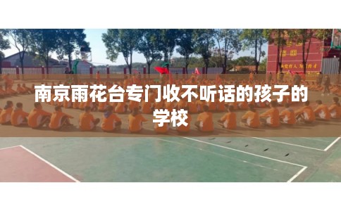 南京雨花台专门收不听话的孩子的学校