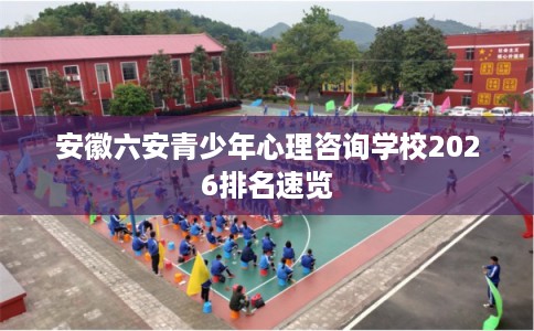 安徽六安青少年心理咨询学校2026排名速览 安徽六安青少年心理咨询学校2026排名速览