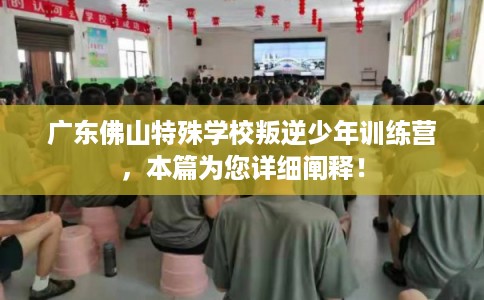 广东佛山特殊学校叛逆少年训练营,本篇为您详细阐释! 广东佛山特殊学校叛逆少年训练营,本篇为您详细阐释!