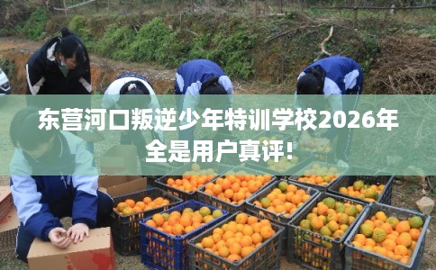 东营河口叛逆少年特训学校2026年全是用户真评!