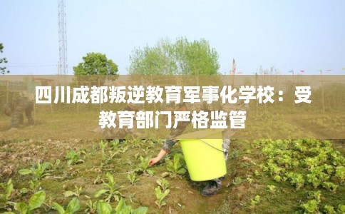 四川成都叛逆教育军事化学校：受教育部门严格监管