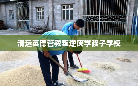 清远英德管教叛逆厌学孩子学校