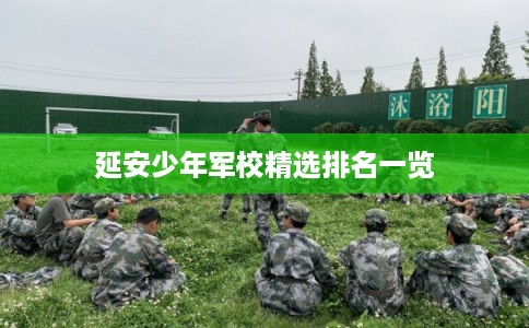延安少年军校精选排名一览