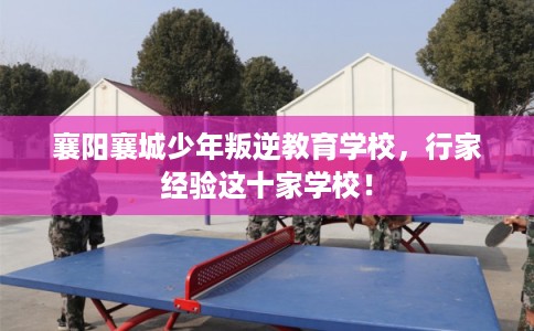 襄阳襄城少年叛逆教育学校，行家经验这十家学校！