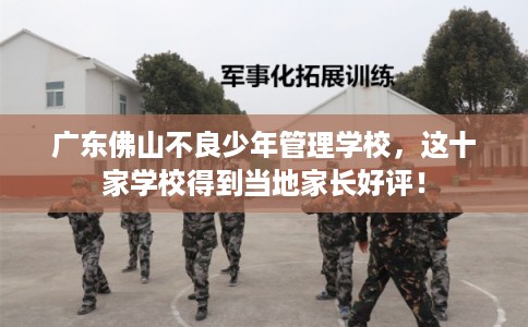广东佛山不良少年管理学校，这十家学校得到当地家长好评！