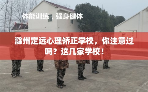 滁州定远心理矫正学校，你注意过吗？这几家学校！