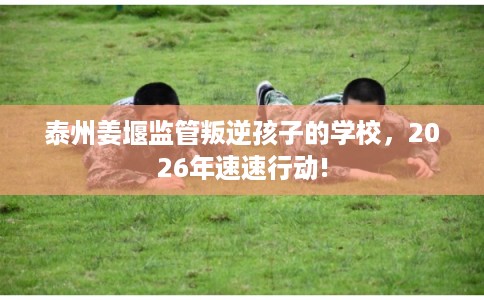 泰州姜堰监管叛逆孩子的学校，2026年速速行动!
