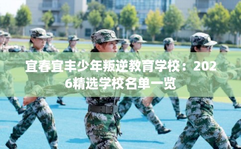宜春宜丰少年叛逆教育学校：2026精选学校名单一览