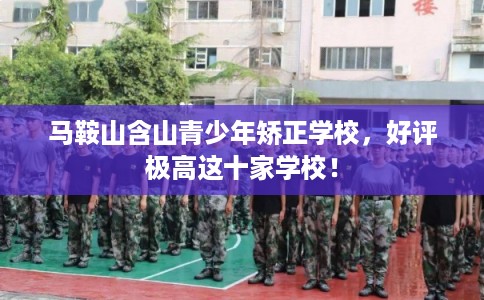 马鞍山含山青少年矫正学校，好评极高这十家学校！