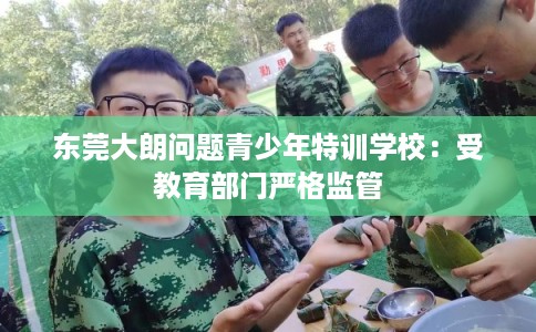 东莞大朗问题青少年特训学校：受教育部门严格监管