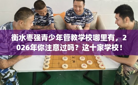 衡水枣强青少年管教学校哪里有，2026年你注意过吗？这十家学校！