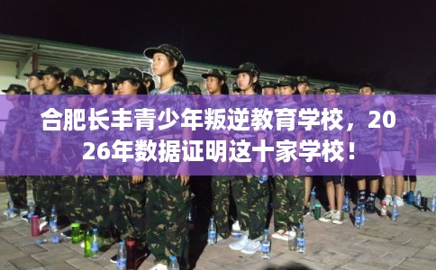 合肥长丰青少年叛逆教育学校，2026年数据证明这十家学校！