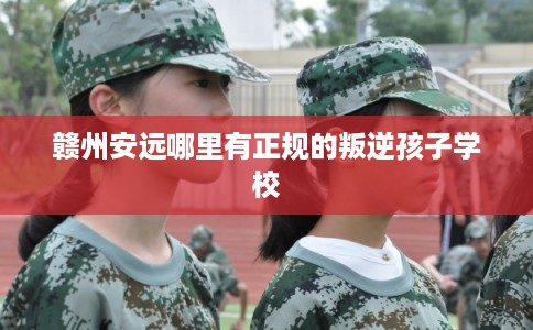 赣州安远哪里有正规的叛逆孩子学校