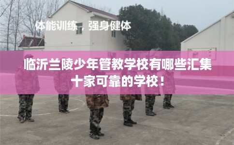 临沂兰陵少年管教学校有哪些汇集十家可靠的学校！