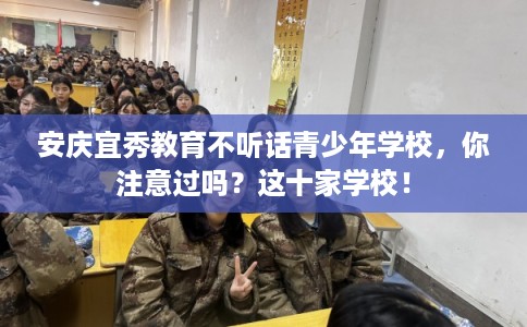 安庆宜秀教育不听话青少年学校，你注意过吗？这十家学校！