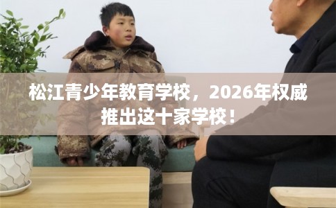 松江青少年教育学校，2026年权威推出这十家学校！