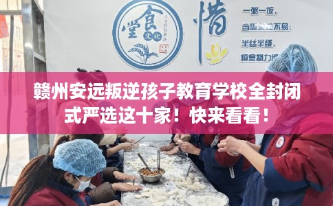 赣州安远叛逆孩子教育学校全封闭式严选这十家！快来看看！