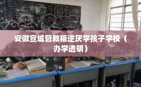 安徽宣城管教叛逆厌学孩子学校（办学透明）