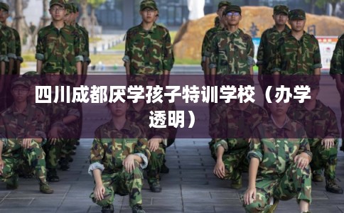 四川成都厌学孩子特训学校（办学透明）