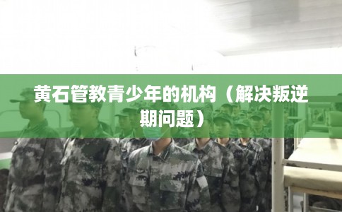 黄石管教青少年的机构（解决叛逆期问题）