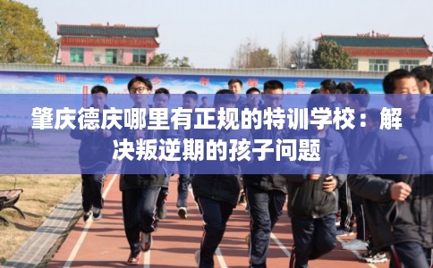 肇庆德庆哪里有正规的特训学校：解决叛逆期的孩子问题