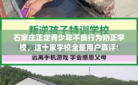 石家庄正定青少年不良行为矫正学校，这十家学校全是用户真评!
