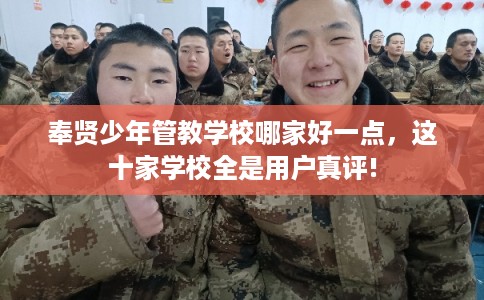 奉贤少年管教学校哪家好一点，这十家学校全是用户真评!