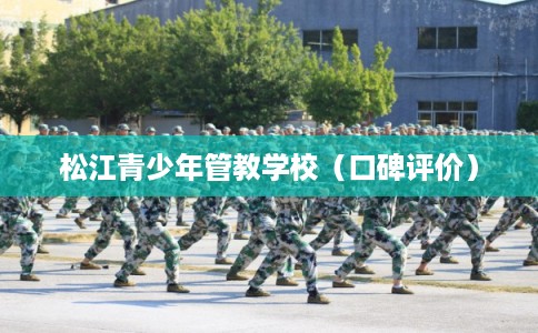 松江青少年管教学校（口碑评价）