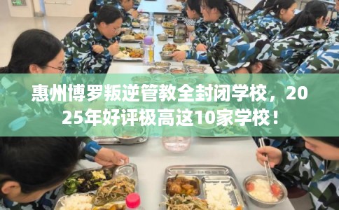 惠州博罗叛逆管教全封闭学校，2025年好评极高这10家学校！