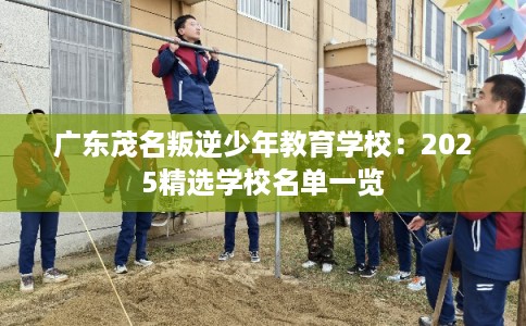 广东茂名叛逆少年教育学校：2025精选学校名单一览