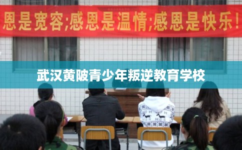 武汉黄陂青少年叛逆教育学校
