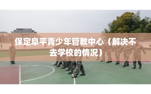 保定阜平青少年管教中心（解决不去学校的情况）