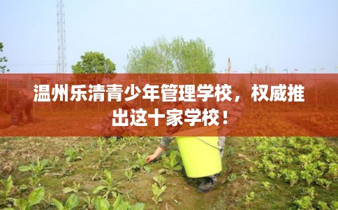 温州乐清青少年管理学校，权威推出这十家学校！