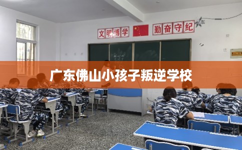 广东佛山小孩子叛逆学校