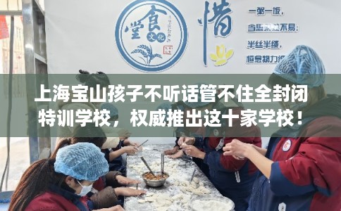 上海宝山孩子不听话管不住全封闭特训学校，权威推出这十家学校！