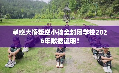 孝感大悟叛逆小孩全封闭学校2026年数据证明！