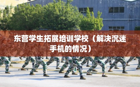 东营学生拓展培训学校（解决沉迷手机的情况）