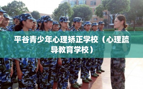 平谷青少年心理矫正学校（心理疏导教育学校）
