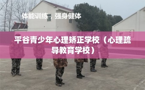 平谷青少年心理矫正学校（心理疏导教育学校）