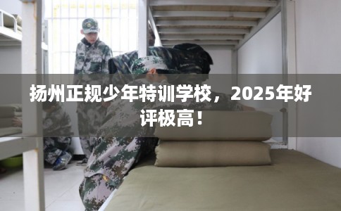 扬州正规少年特训学校，2025年好评极高！