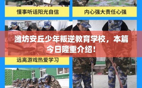 潍坊安丘少年叛逆教育学校，本篇今日隆重介绍！